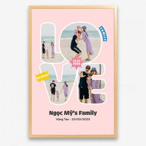 Ảnh Gia Đình "LOVE" Yêu Thương