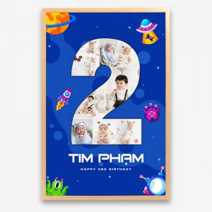 Ảnh Sinh Nhật Bé Trai Dạng Số 2