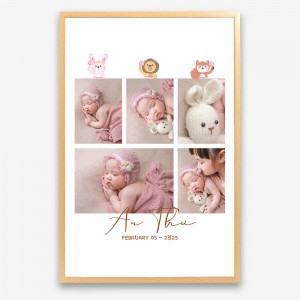 Ảnh Ghép Bé Phong Cách Dịu Dàng