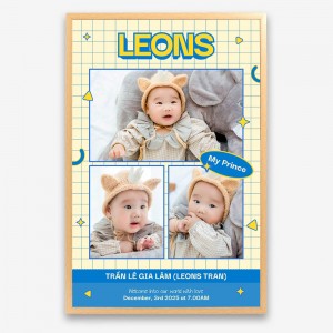 Ảnh Bé Phong Cách Retro