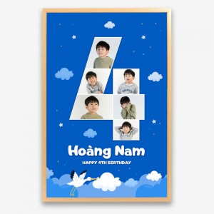 Ảnh Sinh Nhật Bé Trai Dạng Số 4