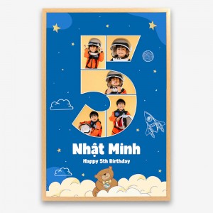 Ảnh Sinh Nhật Bé Trai Dạng Số 5