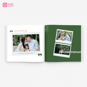 Photobook TLS1017 - Mẫu Gắn Kết 14x14cm