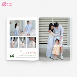 Photobook TLS1018 - Mẫu Gắn Kết 14x19cm