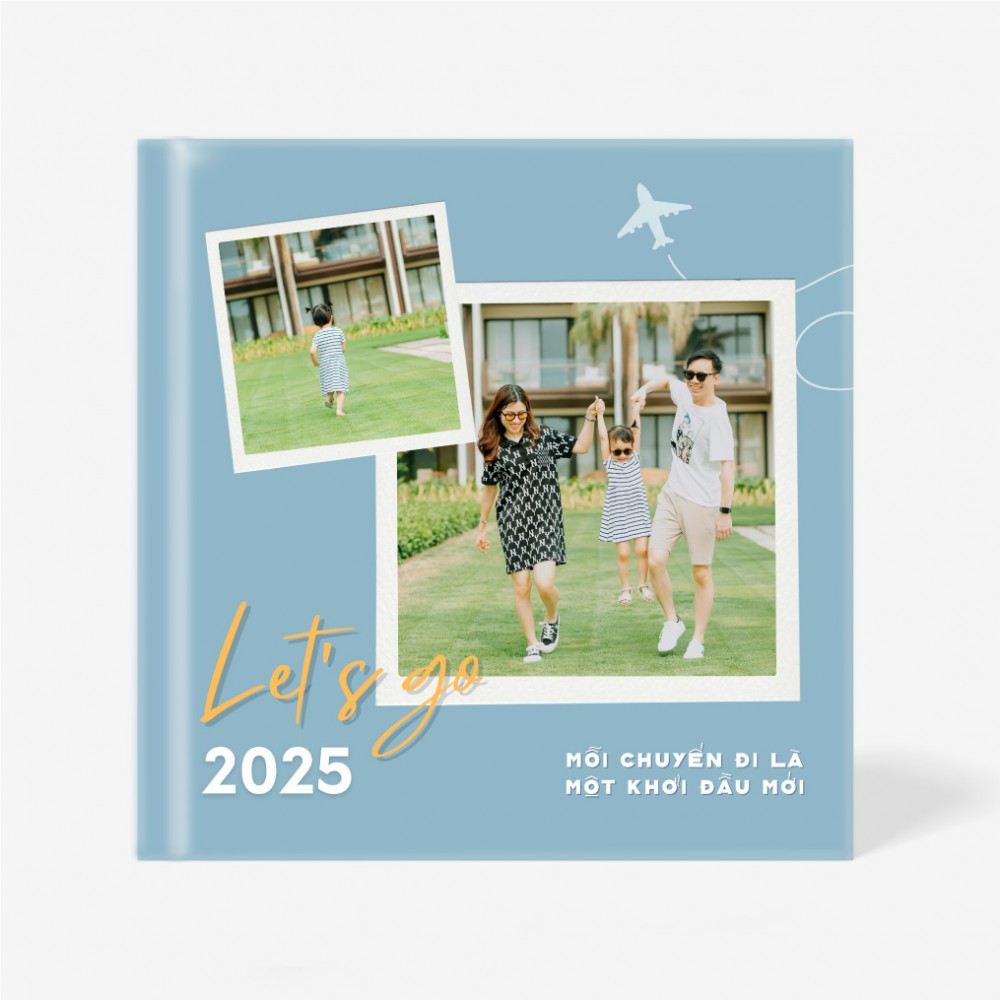 Photobook TLS1019 - Mẫu Những Chuyến Đi 20x20cm