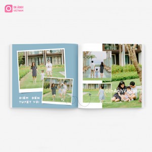 Photobook TLS1019 - Mẫu Những Chuyến Đi 20x20cm