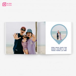 Photobook TLS1019 - Mẫu Những Chuyến Đi 20x20cm