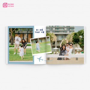 Photobook TLS1019 - Mẫu Những Chuyến Đi 20x20cm