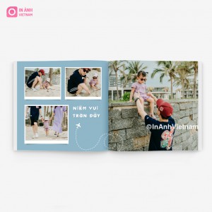 Photobook TLS1019 - Mẫu Những Chuyến Đi 20x20cm