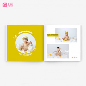 Photobook TLS1020 - Mẫu Sắc Màu Rực Rỡ 14x14cm