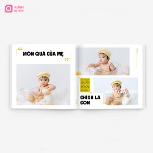 Photobook TLS1020 - Mẫu Sắc Màu Rực Rỡ 14x14cm