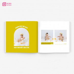 Photobook TLS1020 - Mẫu Sắc Màu Rực Rỡ 14x14cm