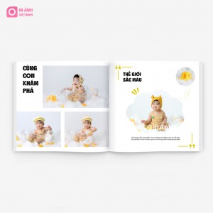 Photobook TLS1020 - Mẫu Sắc Màu Rực Rỡ 14x14cm