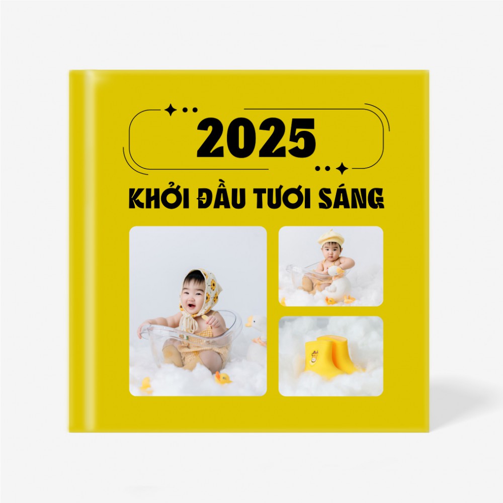 Photobook TLS1020 - Mẫu Sắc Màu Rực Rỡ 14x14cm