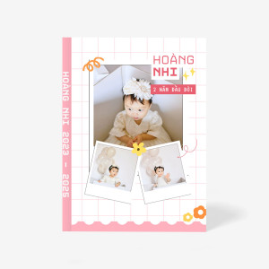 Photobook - Mẫu Những năm đầu đời 14x19 cm