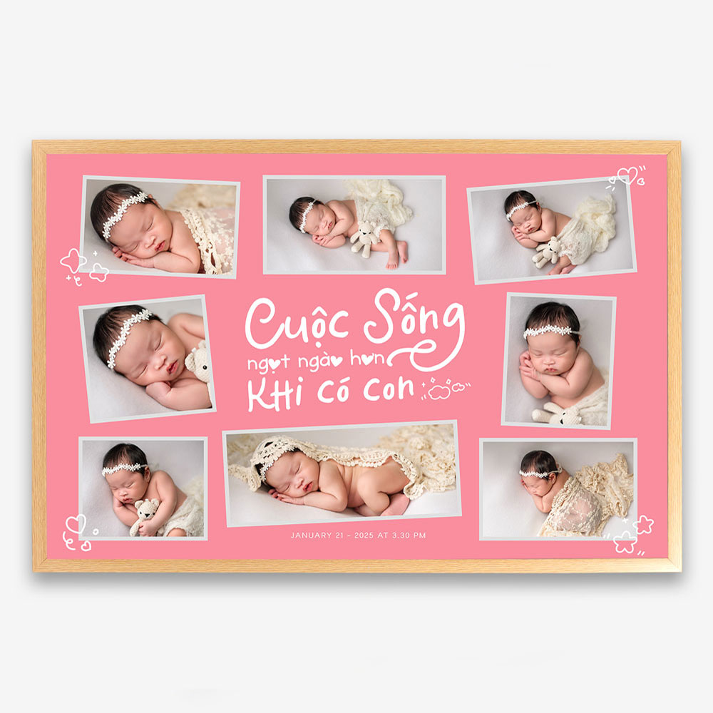 Ảnh Chào Đón Thiên Thần Nhỏ 