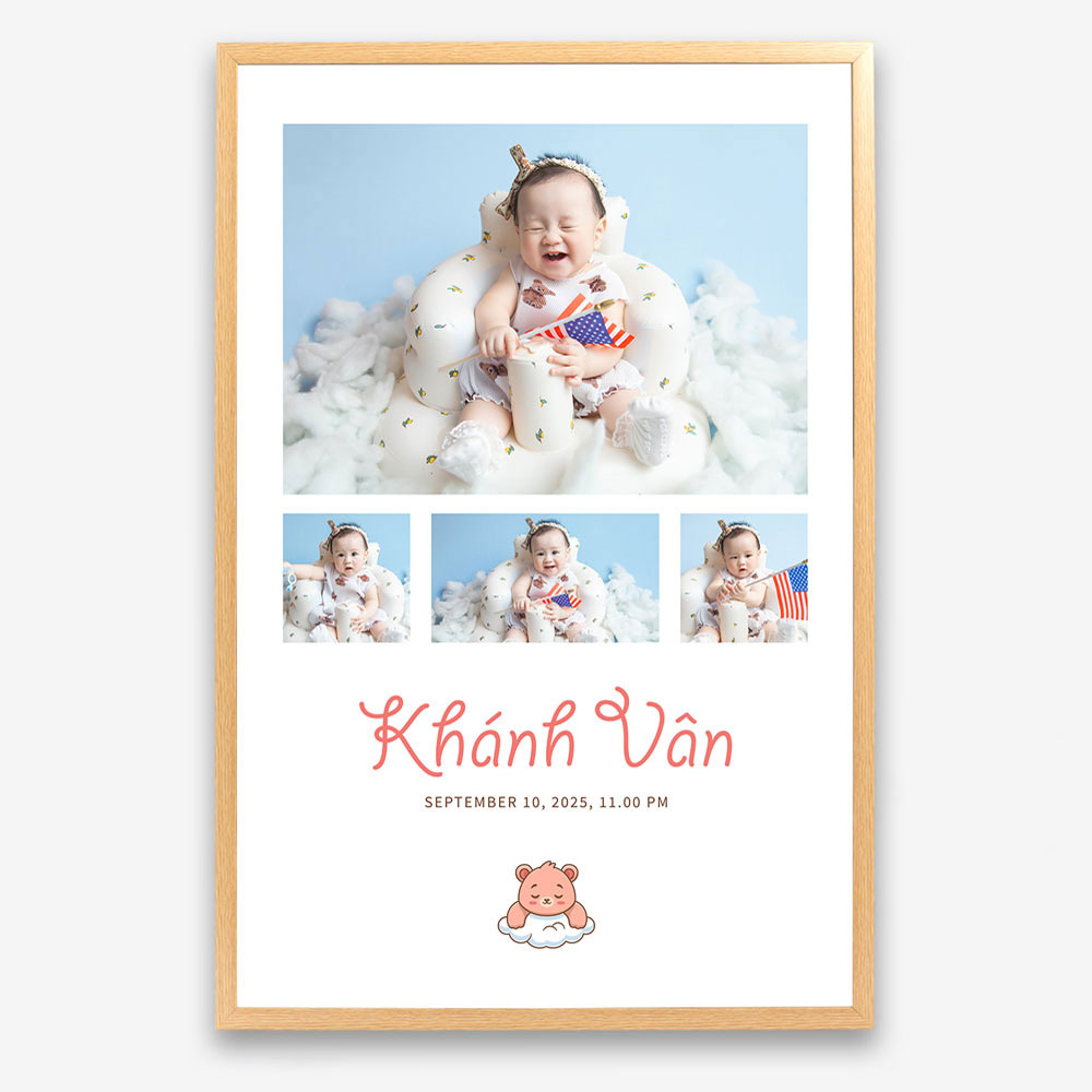 Ảnh Ghép Bé Phong Cách Đáng Yêu