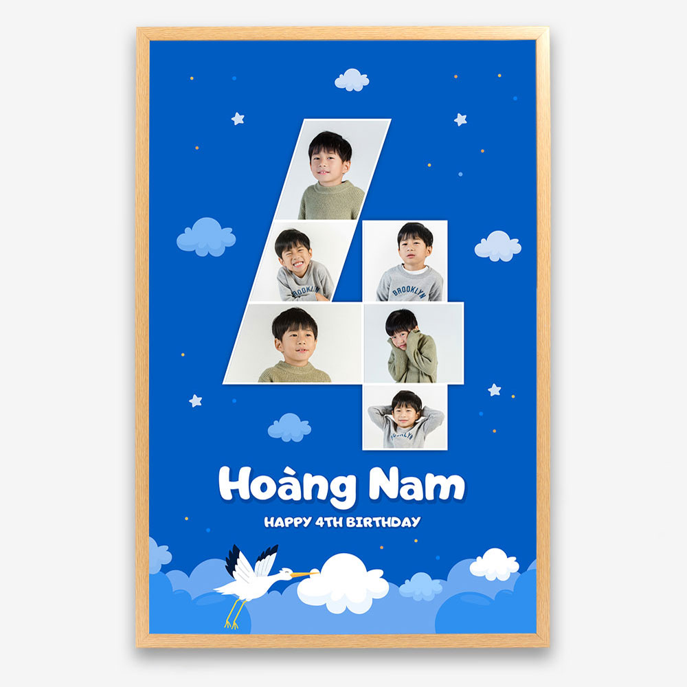 Ảnh Sinh Nhật Bé Trai Dạng Số 4