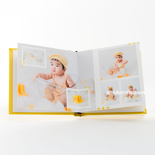 Mẫu photobook dành riêng cho bé yêu trong giai đoạn đầu đời
