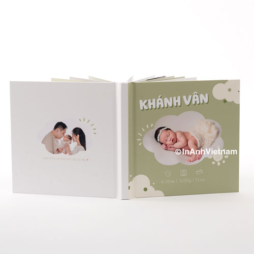 photobook thôi nôi cho bé