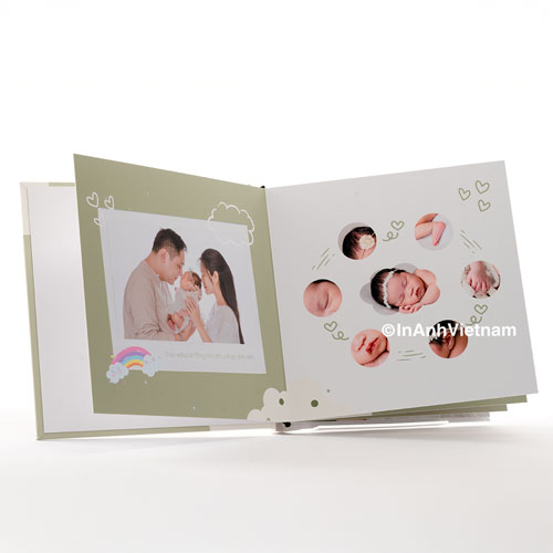 photobook in ảnh cho con