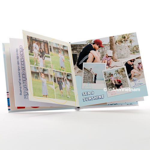 photobook in ảnh cho con