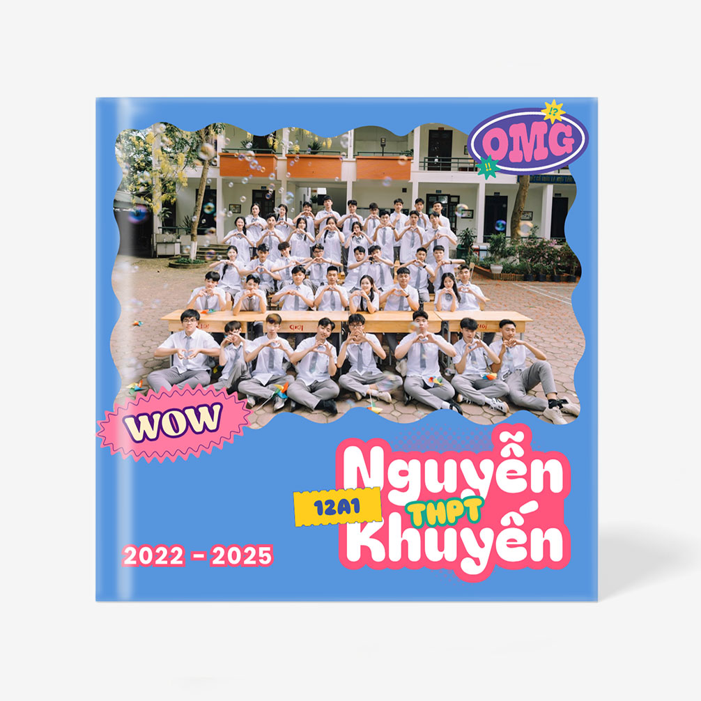 Photobook - Mẫu Kỷ yếu cuối cấp