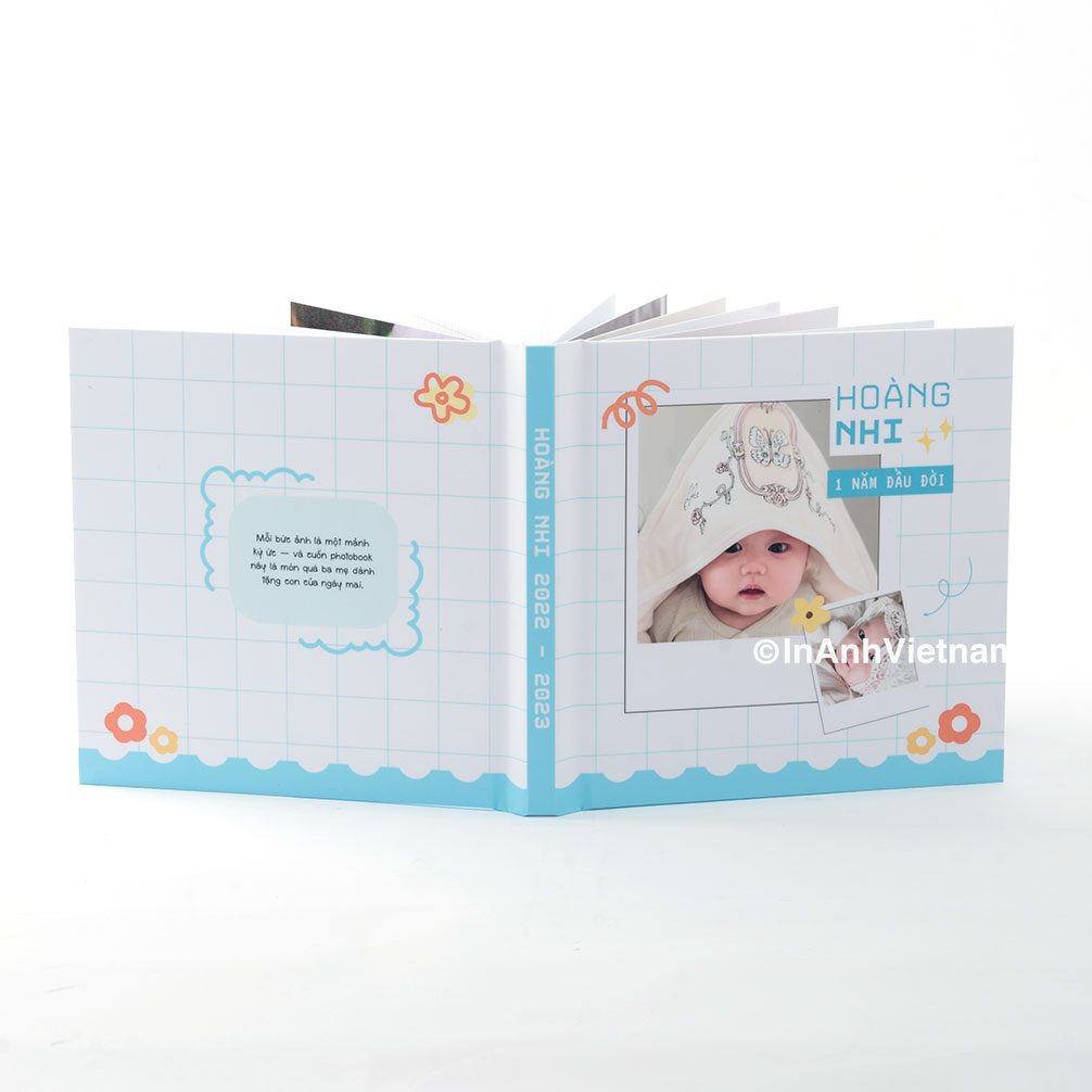 album photobook mùa hè của con