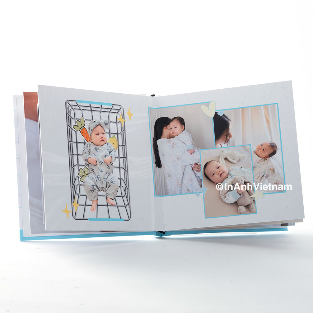 photobook in ảnh cho con