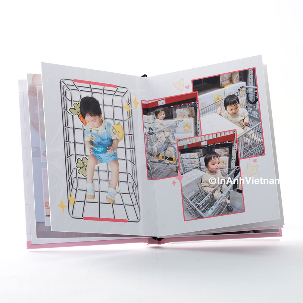 photobook in ảnh cho con