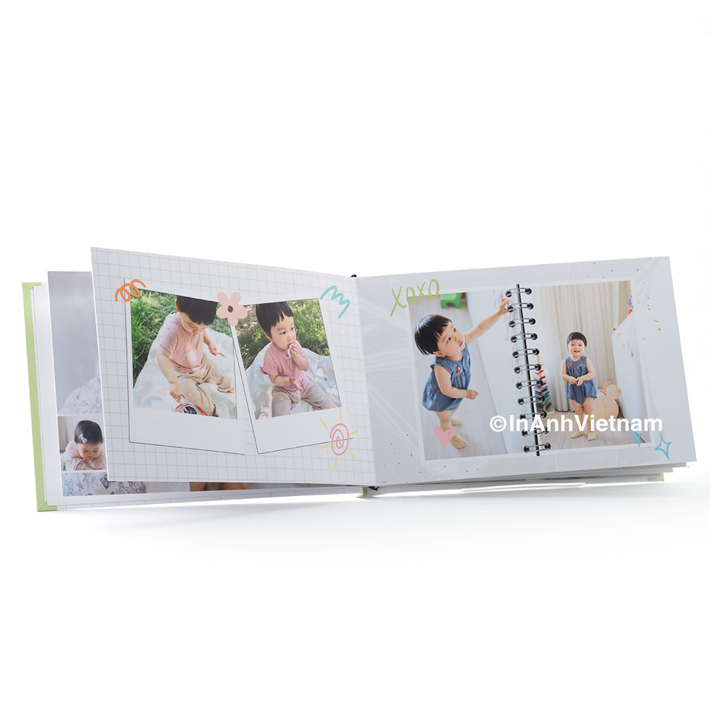 photobook in ảnh cho con