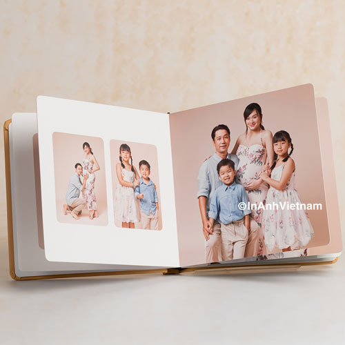 in Album ảnh gia đình